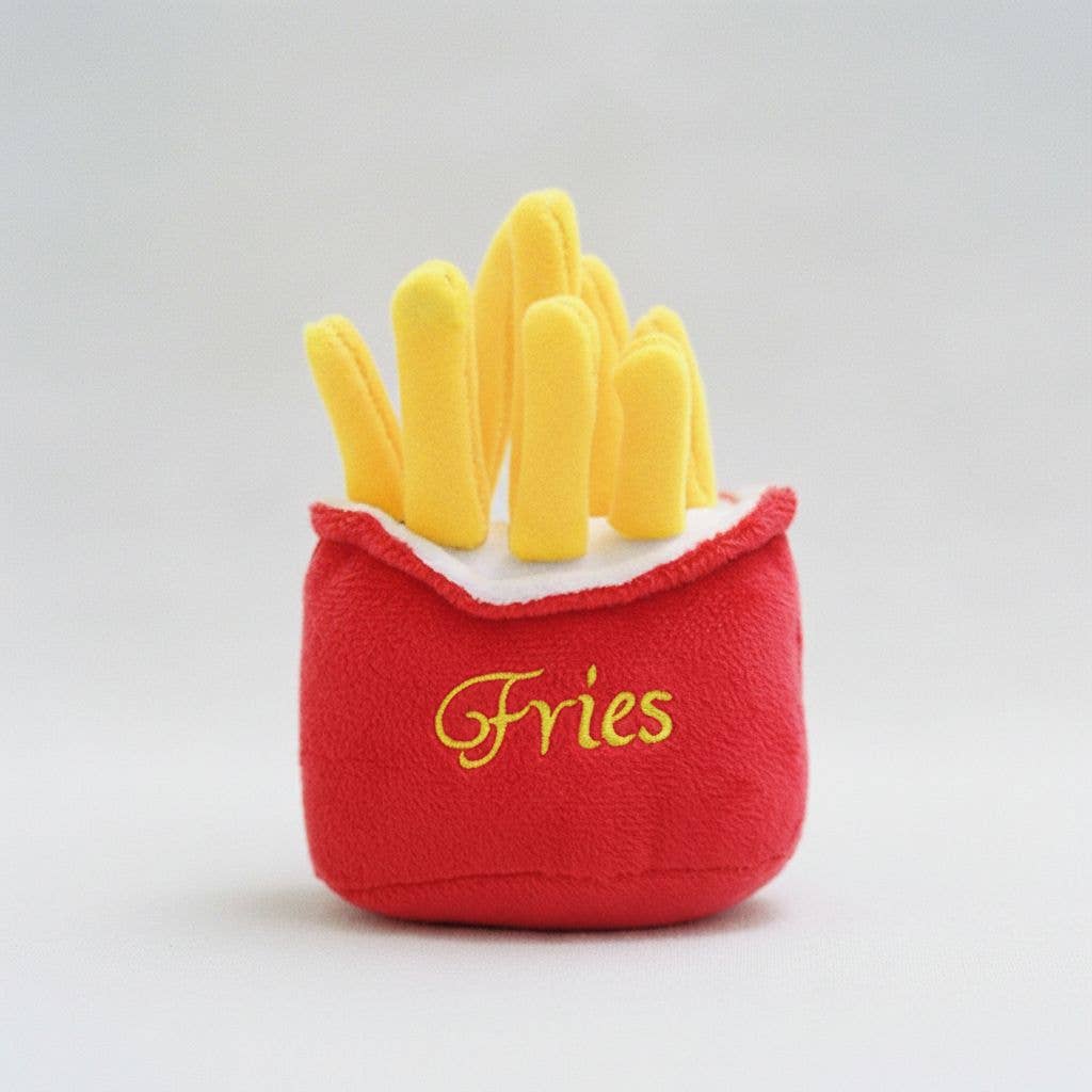 Cute Plush Fast Food Squeaky Toy for Pets